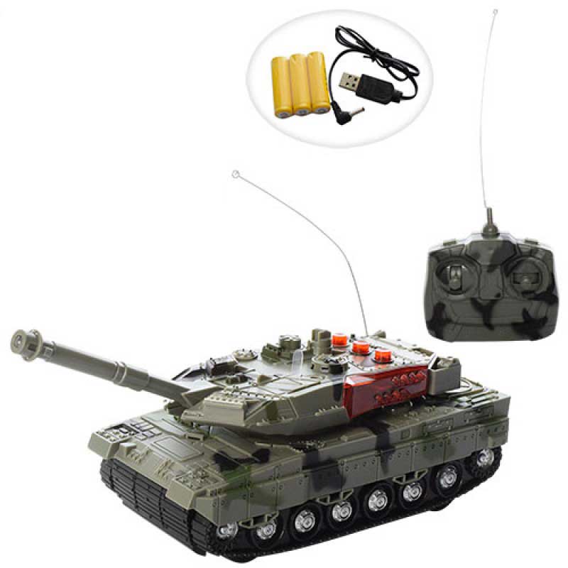 Военный танк на радиоуправлении