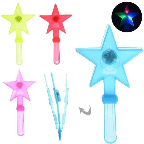 Волшебная палочка для праздника 'Звезда' с подсветкой