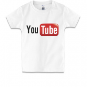 Дитяча футболка  з логотипом YouTube