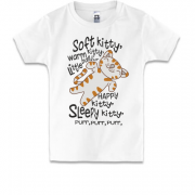 Детская футболка Soft kitty