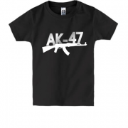 Детская футболка  АК-47 логотип