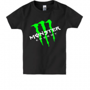 Детская футболка Monster energy (наискосок)