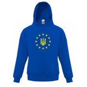 Детская толстовка с гербом Украины - ЕС