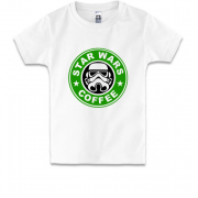 Детская футболка StarWars coffee