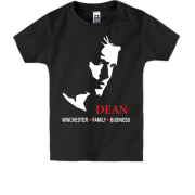 Детская футболка с принтом "Dean Winchester"
