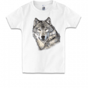 Детская футболка с волком