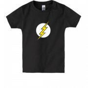 Дитяча футболка  Шелдона Black Flash