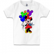 Детская футболка День Рождения Minie