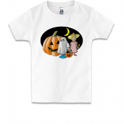 Детская футболка  Герои Хеллоуин