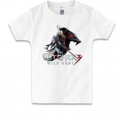 Детская футболка The Witcher 3 (wild hunt)
