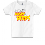 Детская футболка  Angry birds 3