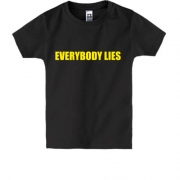 Детская футболка House M.D. Everybody lies