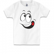 Детская футболка с веселым смайлом