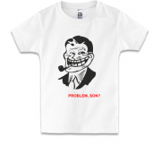 Дитяча футболка Trolldad Problem, son