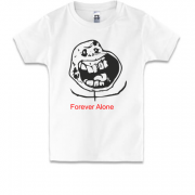 Детская футболка  Forever Alone 2