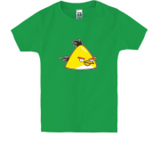 Детская футболка  Yellow bird