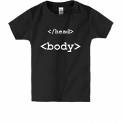 Детская футболка Head Body
