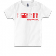 Детская футболка  "Winchester Team Supernatural"