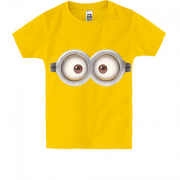 Детская футболка Глаза миньона