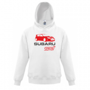 Детская толстовка Subaru sti (2)