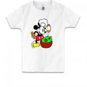 Детская футболка Мики Маус повар