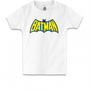 Детская футболка с надписью Batman