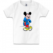 Детская футболка модный Мики