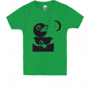 Дитяча футболка Шелдона з місяцем