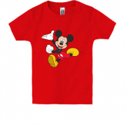 Дитяча футболка біжить Міккі Маус
