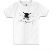 Детская футболка с кошкой