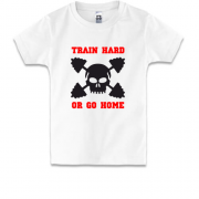 Детская футболка Train hard