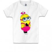 Дитяча футболка Дівчинка міньйон