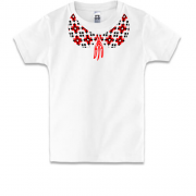 Детская футболка с воротничком-вышиванкой (2)