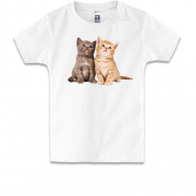 Дитяча футболка кошенята