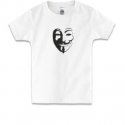 Детская футболка  "Анонимус"