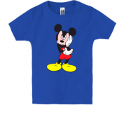 Детская футболка думающий Мики