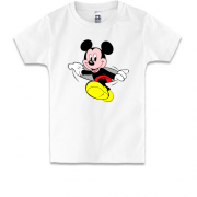 Дитяча футболка Міккі вилазить з футболки