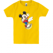 Дитяча футболка Міккі на скейті