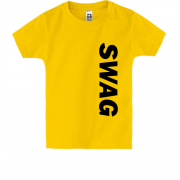 Детская футболка Swag вертикаль