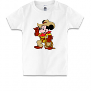 Детская футболка Мики ковбой
