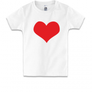 Детская футболка Сердце