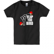 Детская футболка Flip the bird
