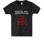 Детская футболка Rock the Institution