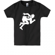 Детская футболка Run, Forest, run