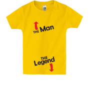 Детская футболка Человек-Легенда
