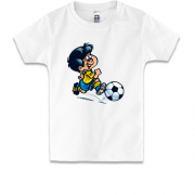 Детская футболка Мальчик-футболист