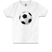 Дитяча футболка з футбольним м'ячем