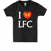 Детская футболка I love LFC 3