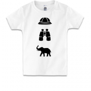 Детская футболка ICONSPEAK the safari story