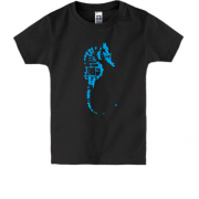 Детская футболка Fringe с морским коньком